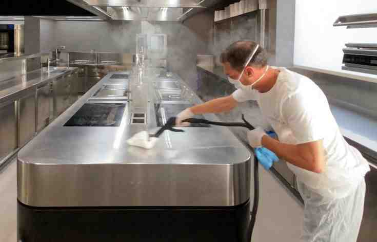 Professional commercial kitchen cleaning in Lafayette, Colorado for restaurants, cafes, and food service facilities.