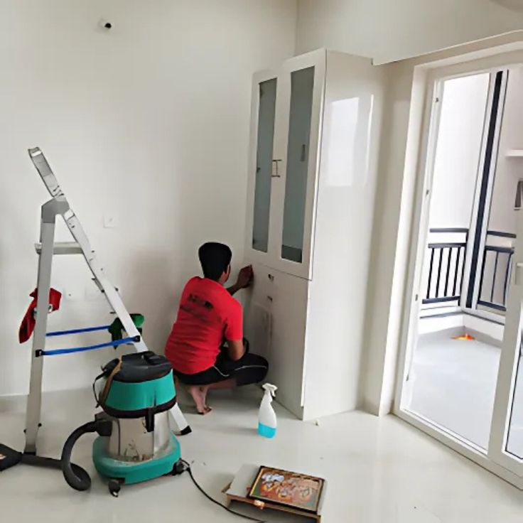 Residential post construction cleaning services for removing dust, debris, and renovation residue from newly built or remodeled homes.