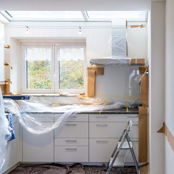 After renovation home cleaning service removing dust, debris, and construction mess from residential spaces.