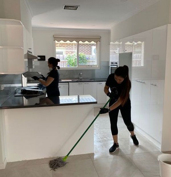 Commercial post construction cleaning for offices, retail spaces, and business properties after renovation, remodeling, or new construction.